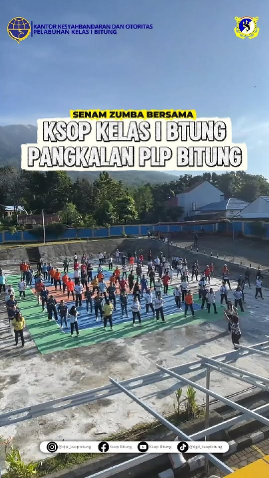 Zumba Bersama Pangkalan PLP Bitung 